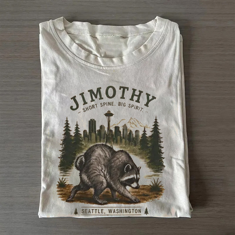 Jimothy Seattle Raccoon T-Shirt