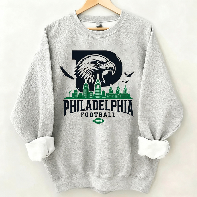 Philadelphia Retro Football Sweatshirt