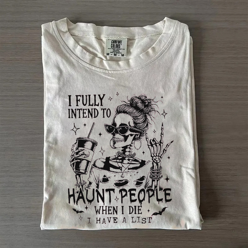 Funny Skeleton Sarcastic Spooky  T-Shirt