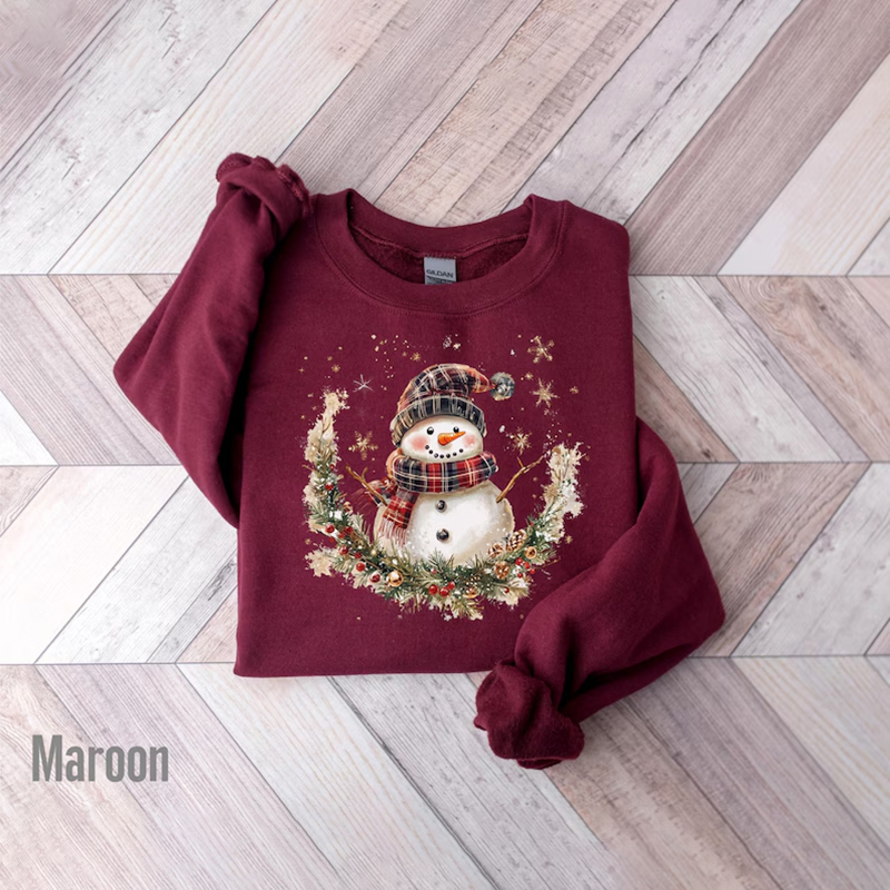 Christmas Snowman Sweatshirt