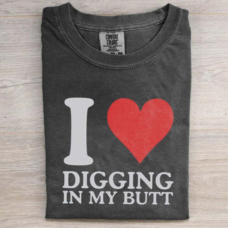 Start Digging In Yo Butt Twin T-shirt