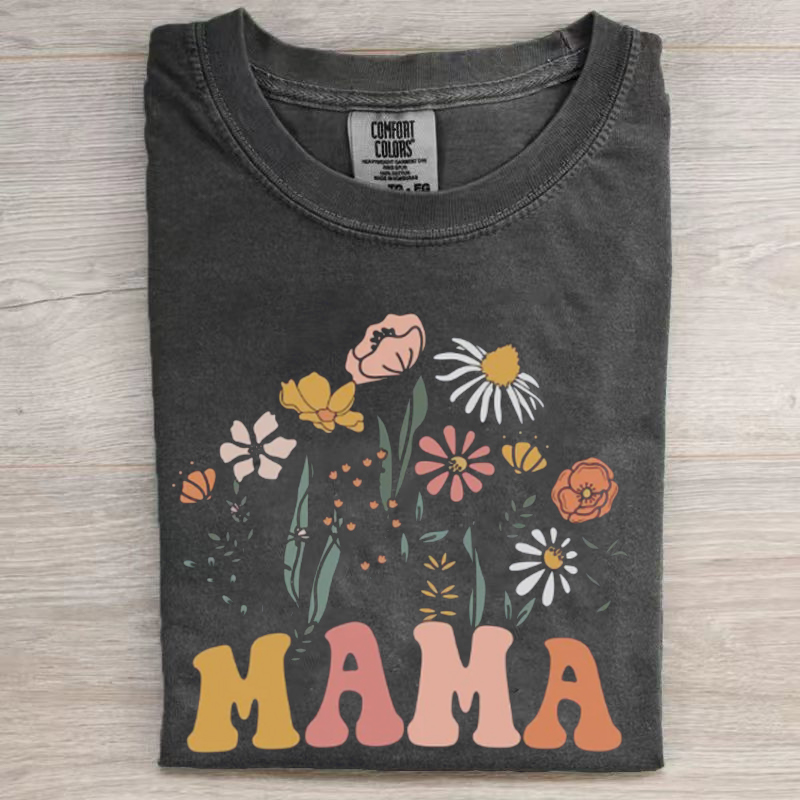 Wildflowers Mama T-shirt