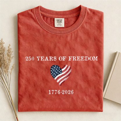 1776 2026 Land Of The Free Patriotic T-shirt