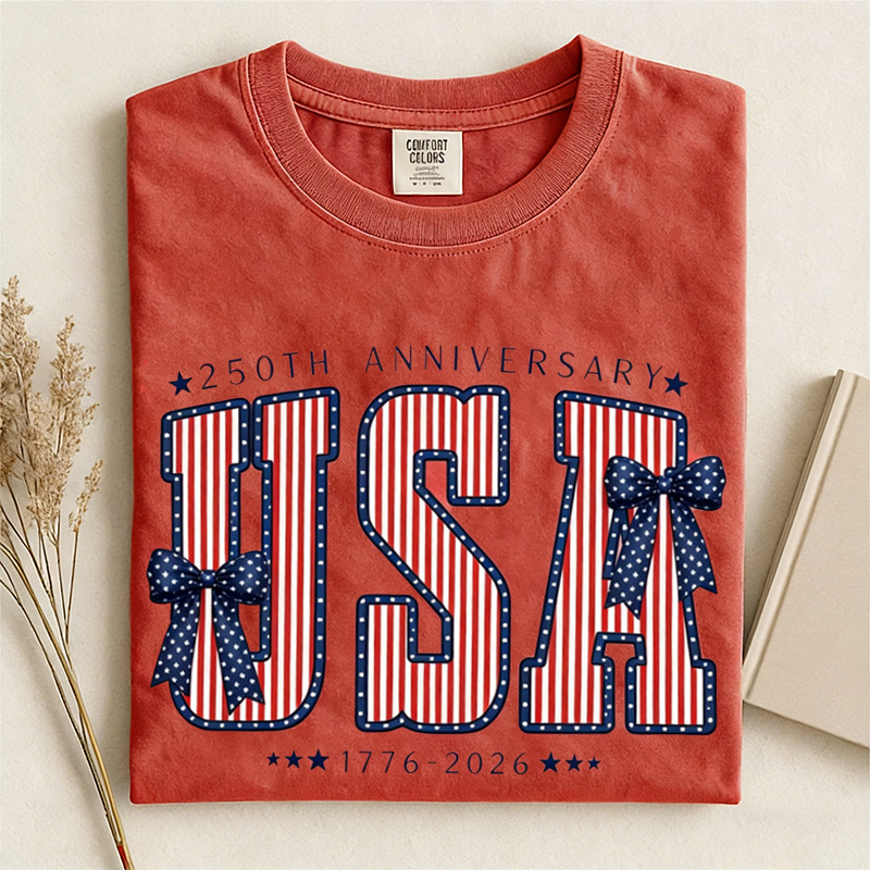 1776 2026 Land Of The Free Patriotic T-shirt