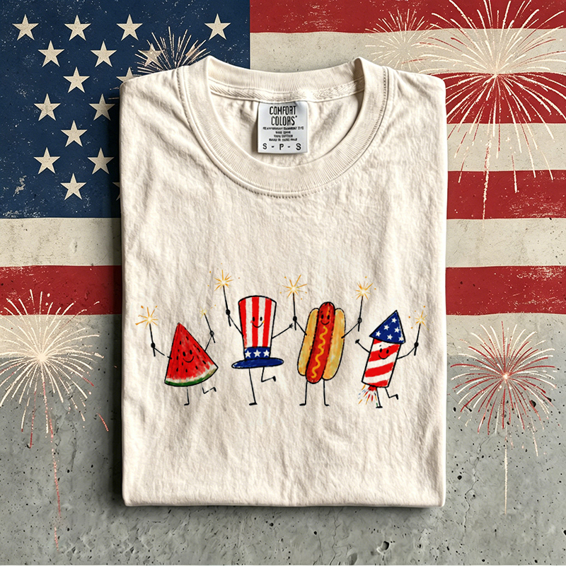 1776 2026 Land Of The Free Patriotic T-shirt