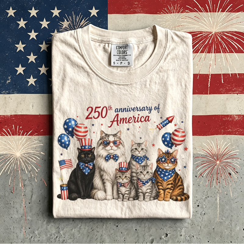 1776 2026 Land Of The Free Patriotic T-shirt