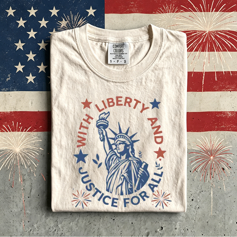 1776 2026 Land Of The Free Patriotic T-shirt