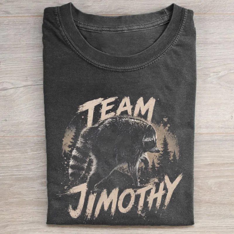 Team Jimothy Raccoon T-shirt