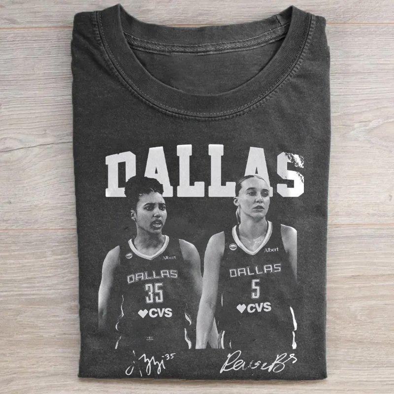 Dallas Basketball Vintage T-Shirt