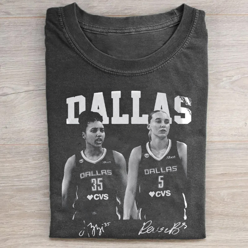 Dallas Basketball Vintage T-Shirt