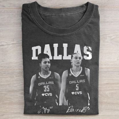 Dallas Basketball Vintage T-Shirt