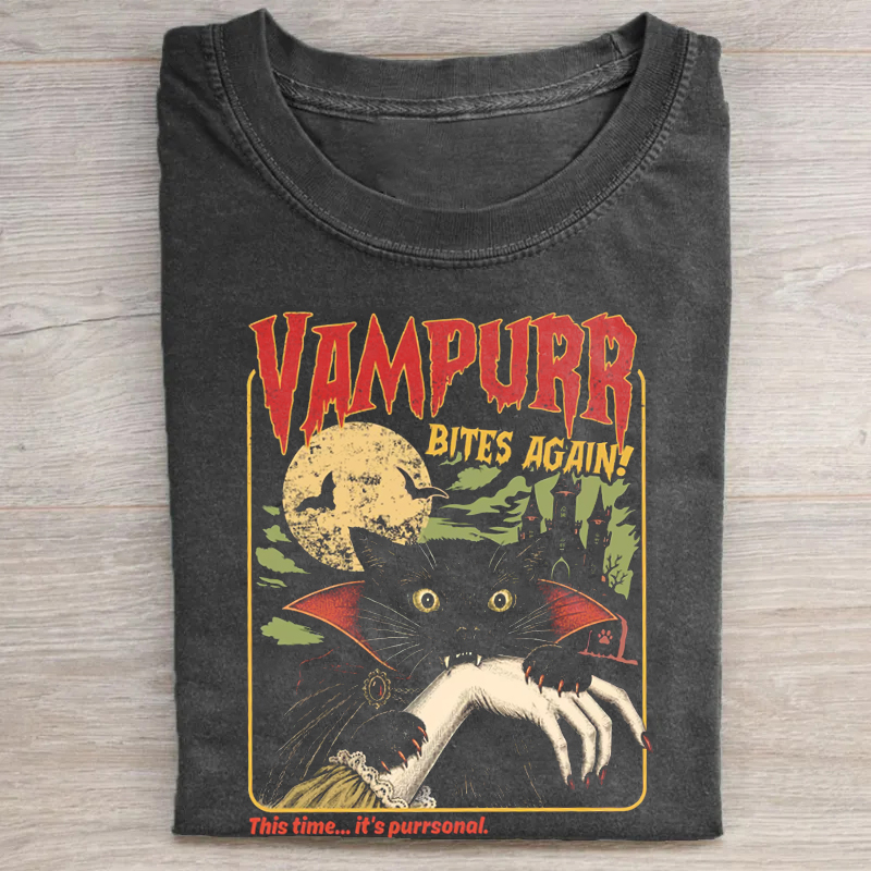 Funny Cat Halloween T-shirt