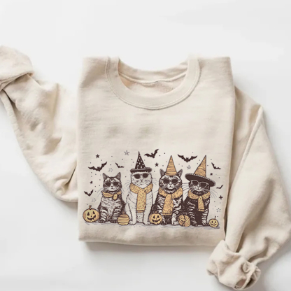 Cat Halloween Sweatshirt