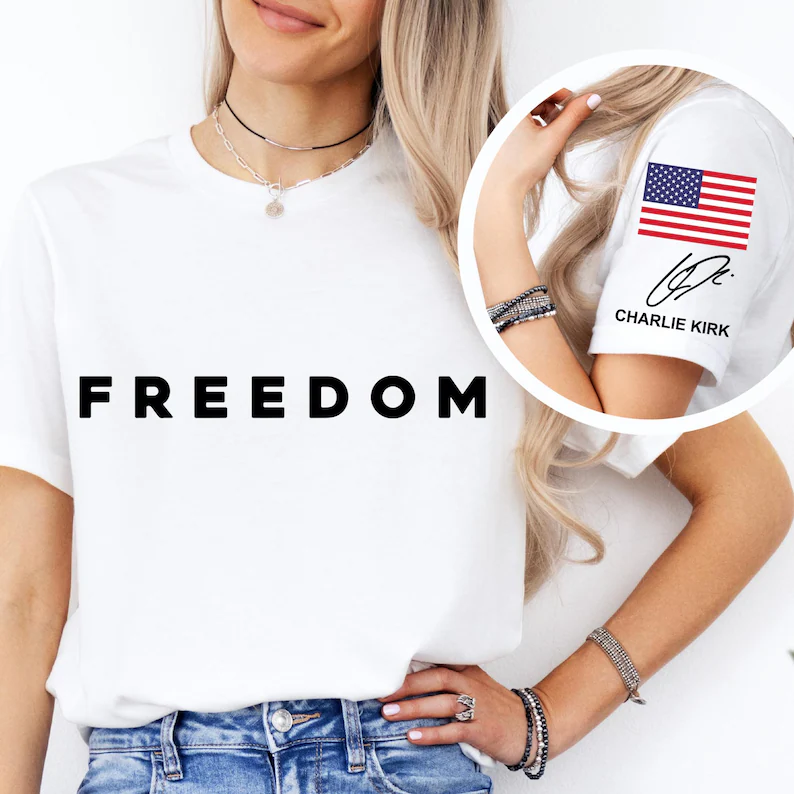 Charlie Freedom Signature T-shirt