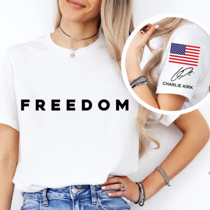 Charlie Freedom Signature T-shirt