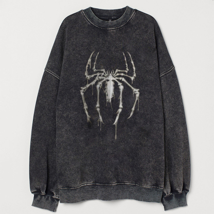 Vintage Spider Graphic Sweatshirt