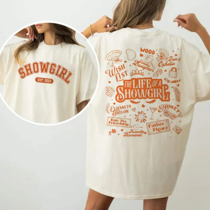 Orange Showgirl Era T-shirt