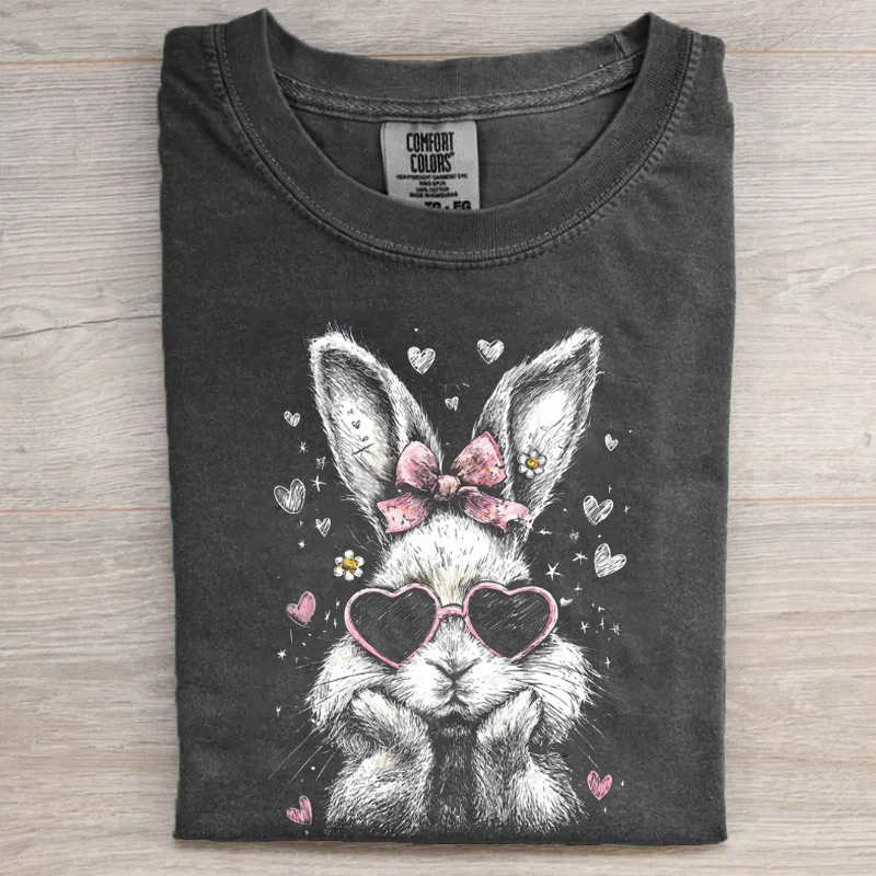 Retro Easter Bunny T-shirt