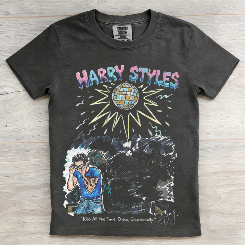 Retro Pop Concert Fan Disco Inspired T-shirt