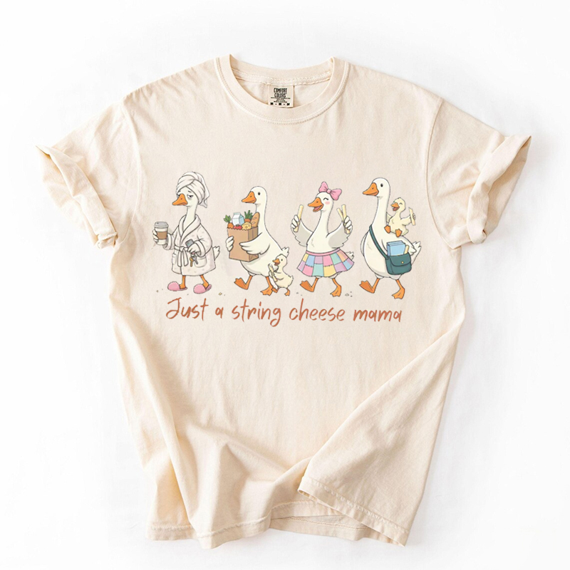 Funny Silly Goose Mom T-shirt