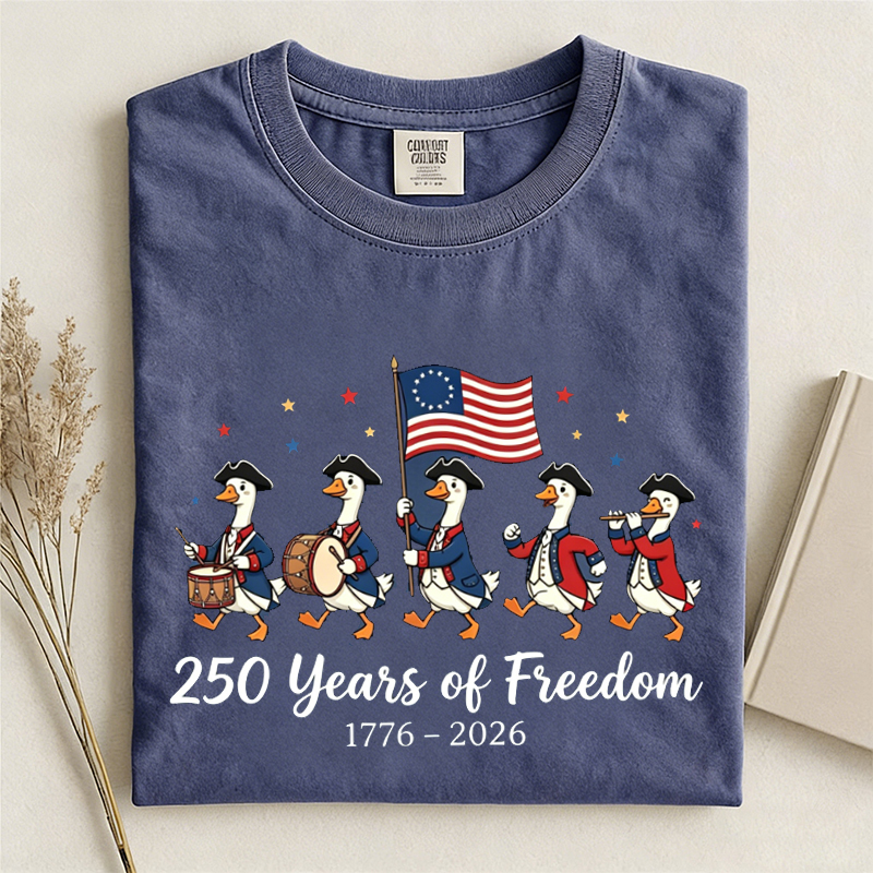 1776 2026 Land Of The Free Patriotic T-shirt
