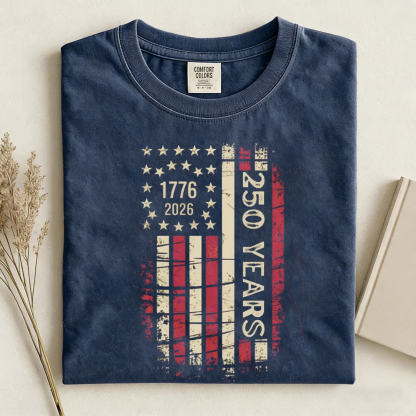 1776 2026 Land Of The Free Patriotic T-shirt
