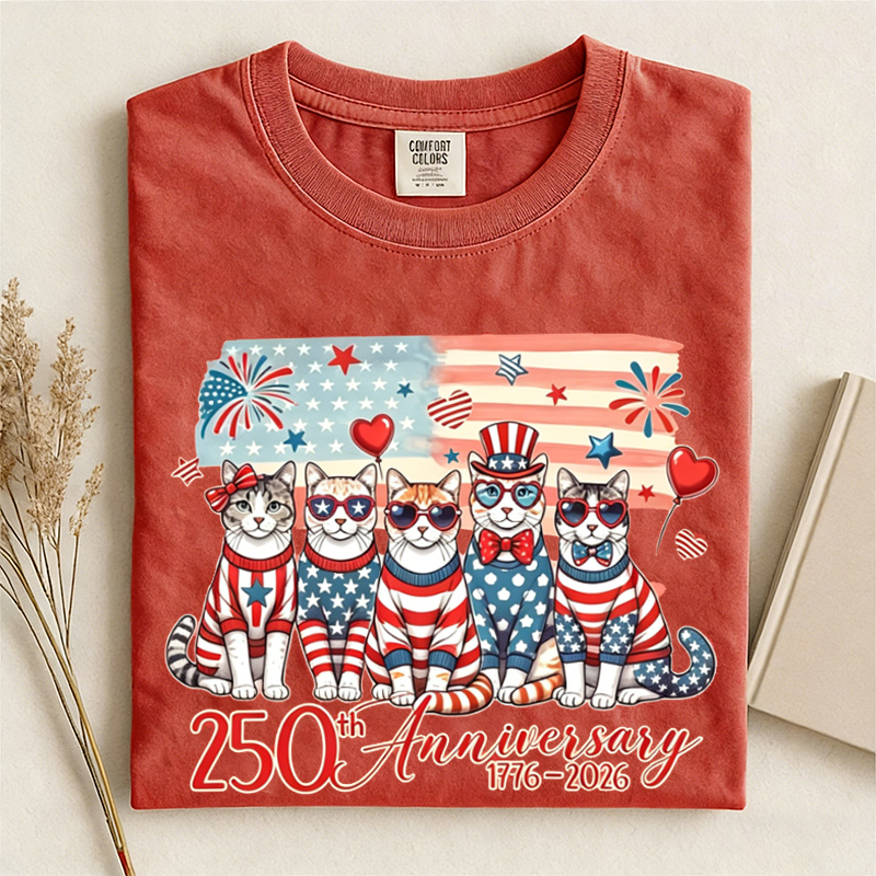 1776 2026 Land Of The Free Patriotic T-shirt