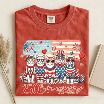 1776 2026 Land Of The Free Patriotic T-shirt