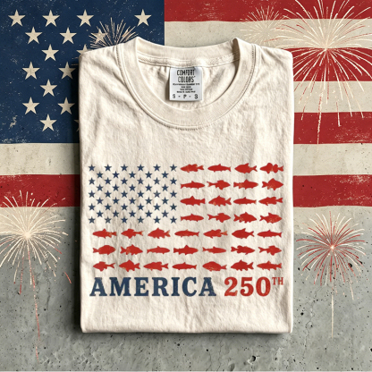 1776 2026 Land Of The Free Patriotic T-shirt