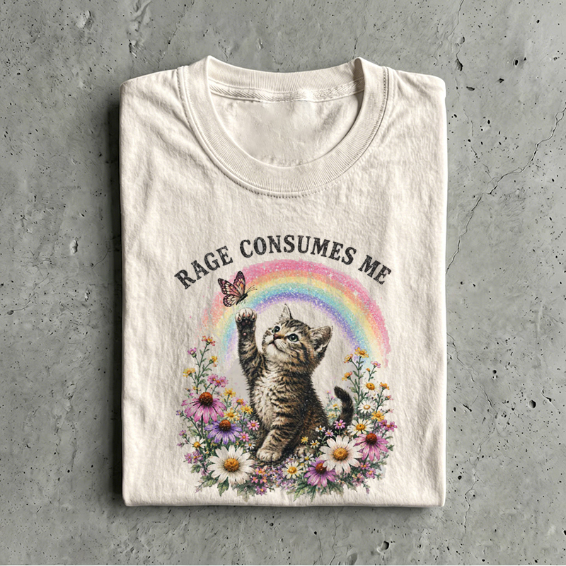 Vintage Rage Consumes Me T-Shirt