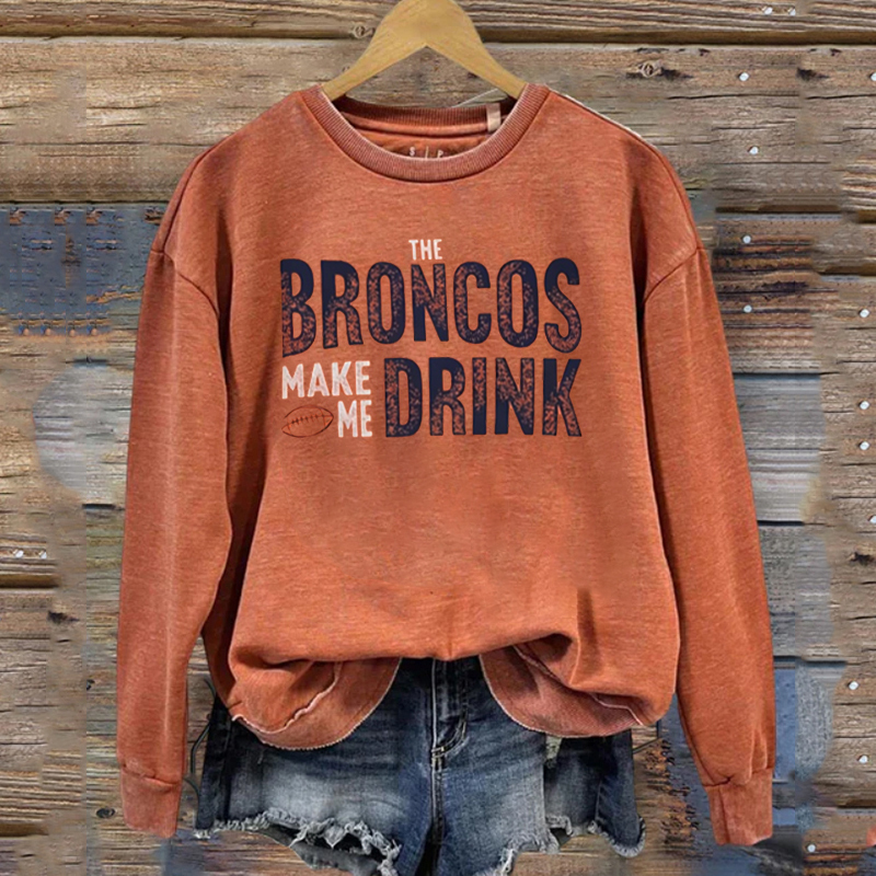 Denver Retro Football Sweatshirt