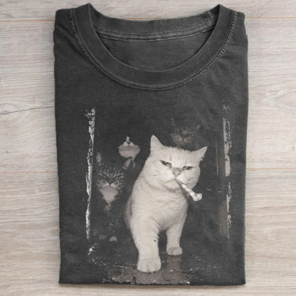 Funny Party Animal Cat T-shirt