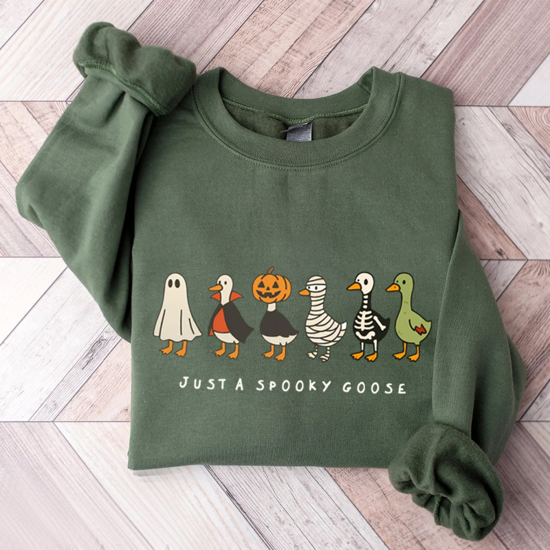 Halloween Funny Goose Sweatshirt