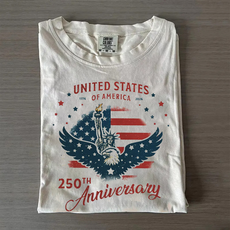1776 2026 Land Of The Free Patriotic T-shirt