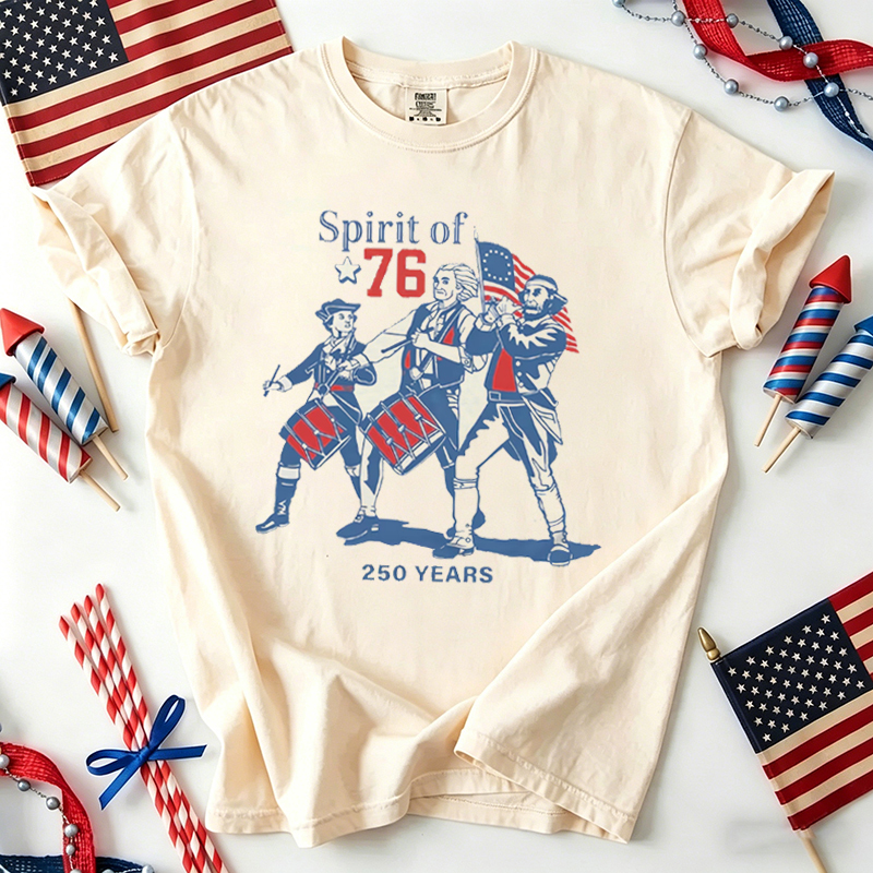 1776 2026 Land Of The Free Patriotic T-shirt