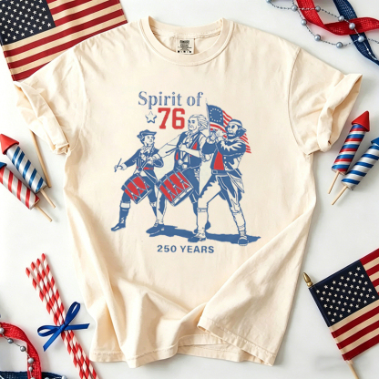 1776 2026 Land Of The Free Patriotic T-shirt