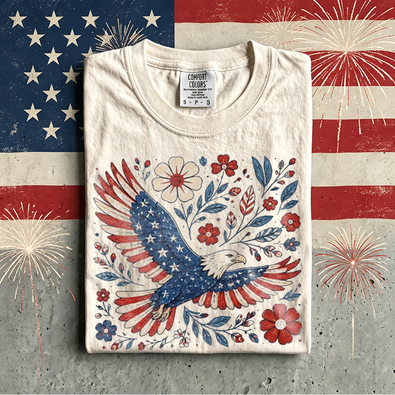 1776 2026 Land Of The Free Patriotic T-shirt