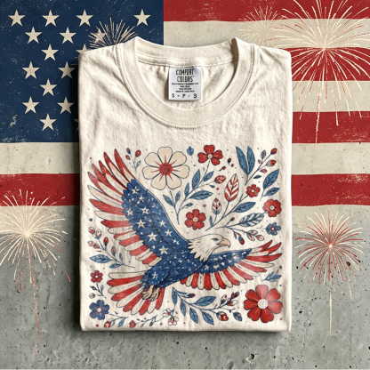 1776 2026 Land Of The Free Patriotic T-shirt