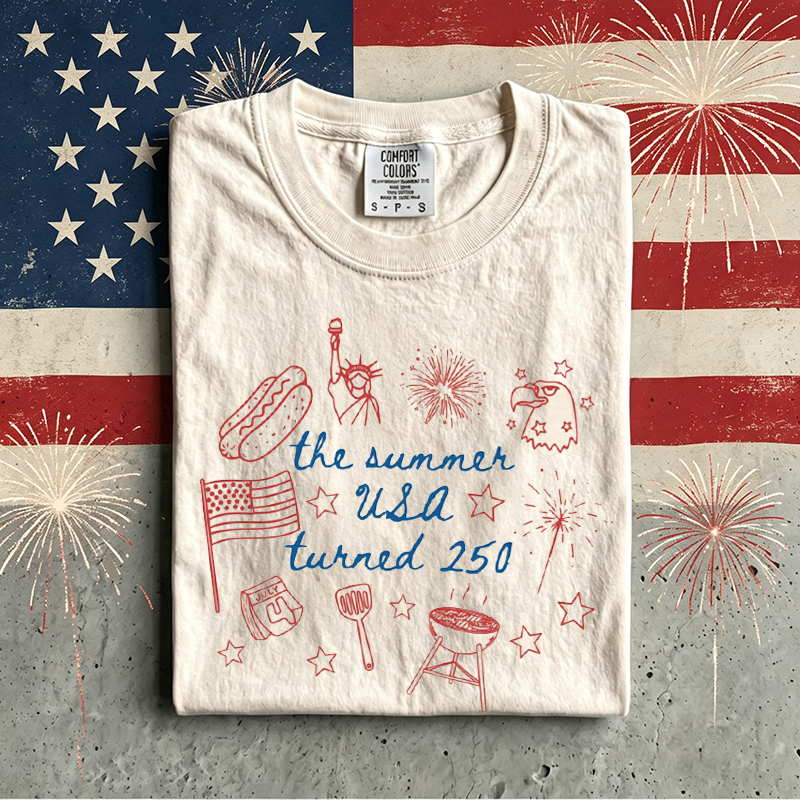 1776 2026 Land Of The Free Patriotic T-shirt