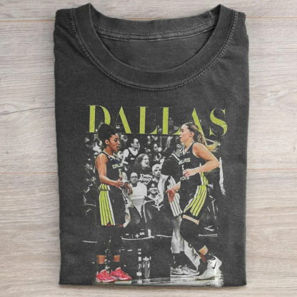 Dallas Basketball Vintage T-Shirt