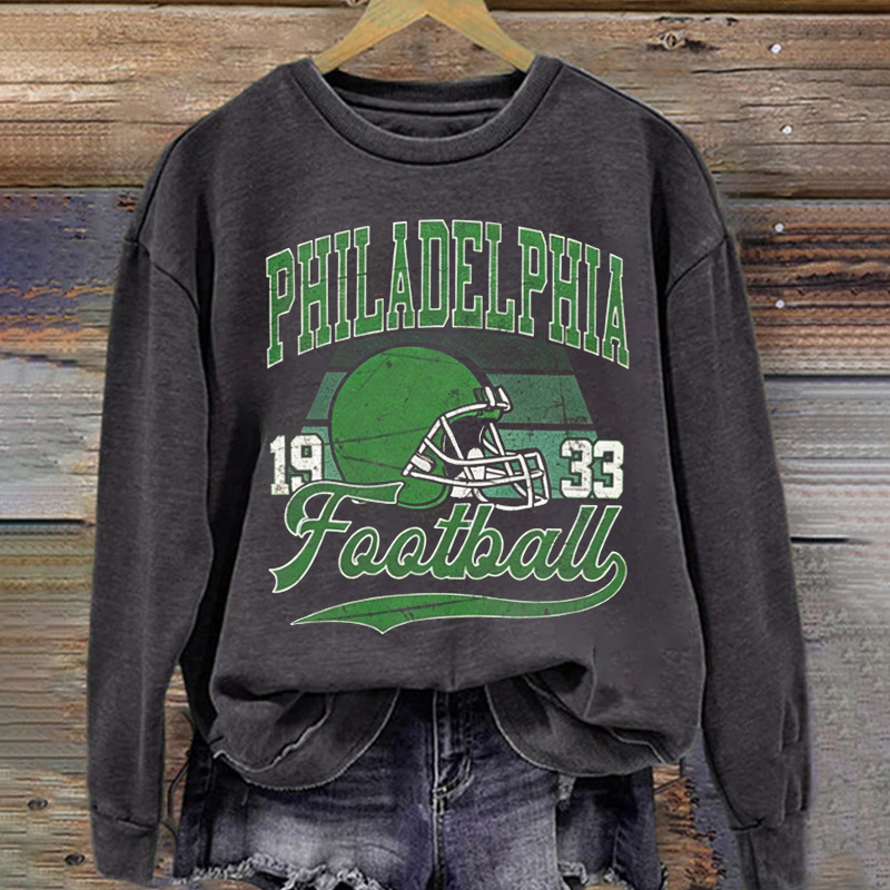 Philadelphia Retro Football Sweatshirt