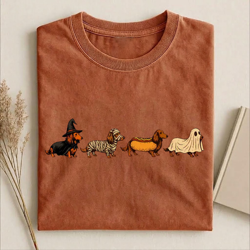 Halloween Dachshund Costumes T-shirt