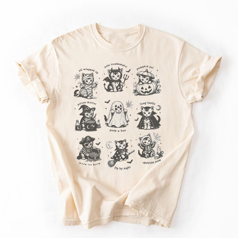 Halloween Cat T-shirt