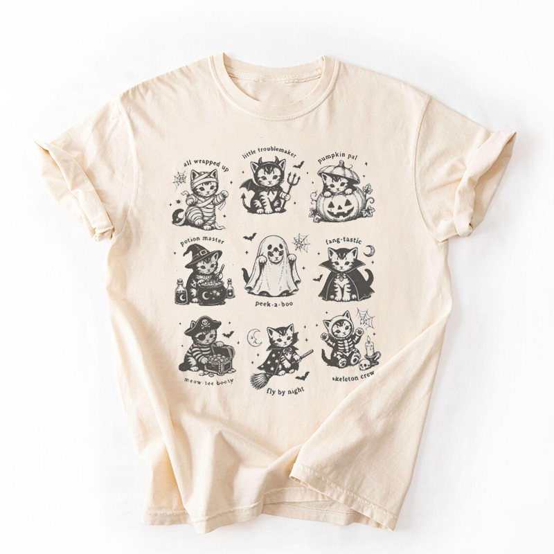 Halloween Cat T-shirt