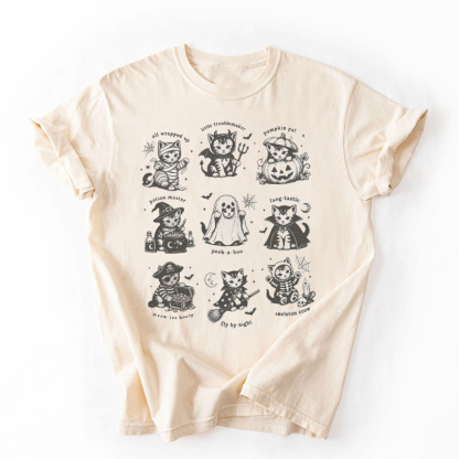 Halloween Cat T-shirt
