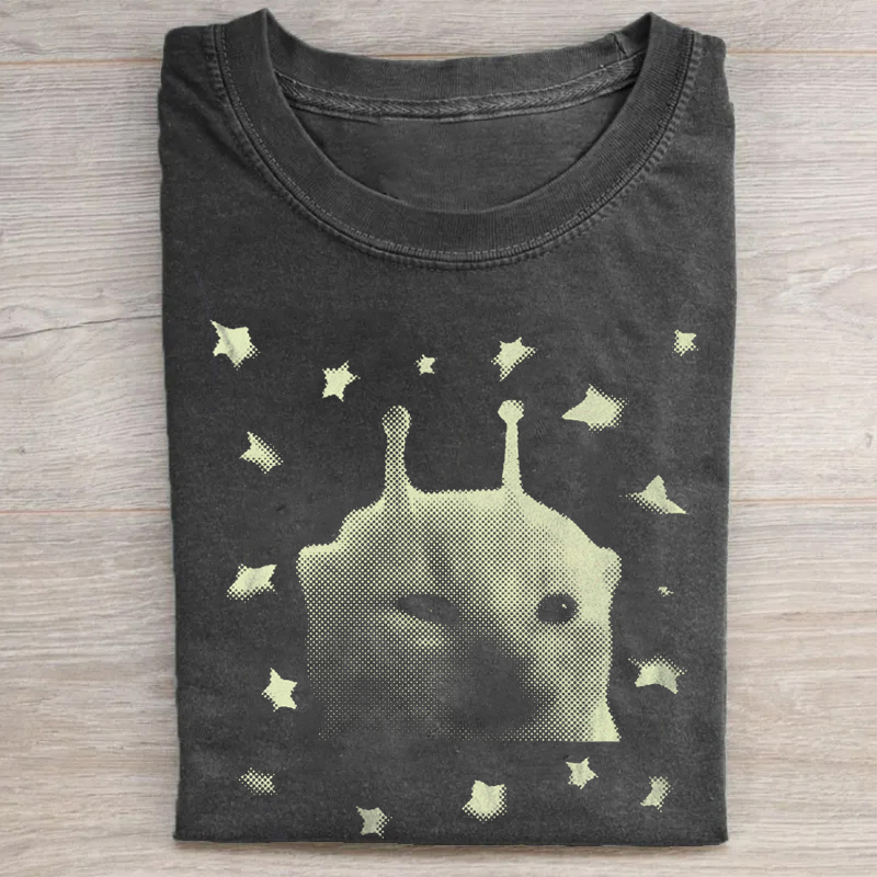Alien Cat meme T-shirt