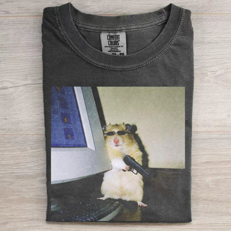 Funny Animal Vintage T-shirt