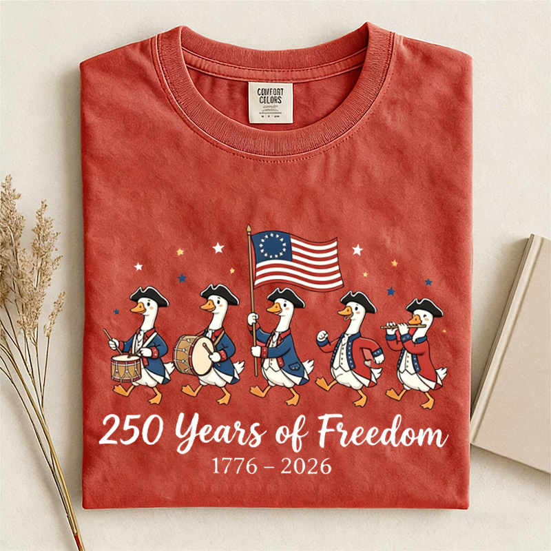 1776 2026 Land Of The Free Patriotic T-shirt