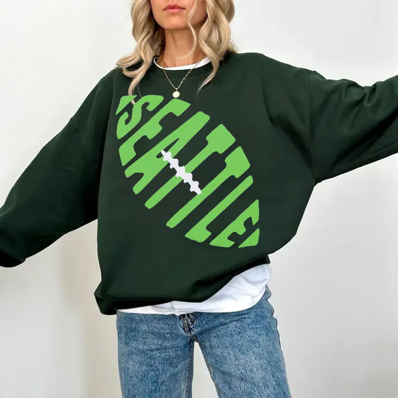Seattle Denver Football Sweatshirt