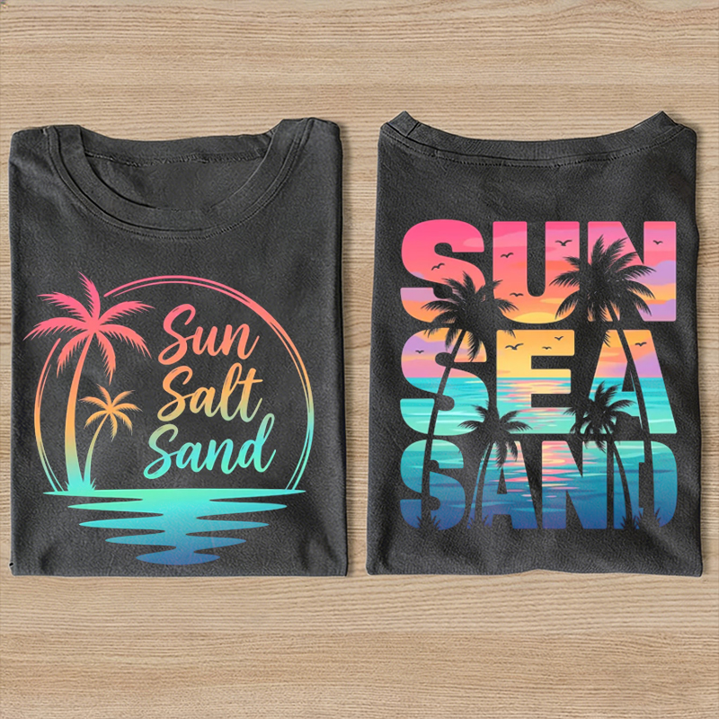 Sun Sand Salt Beach T-shirt